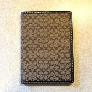 Coach Passport Holder
